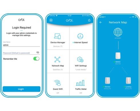Configure Orbi App