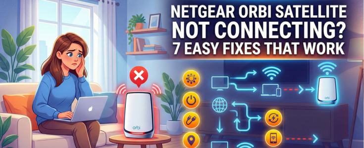 Orbi Satellite Not Connecting