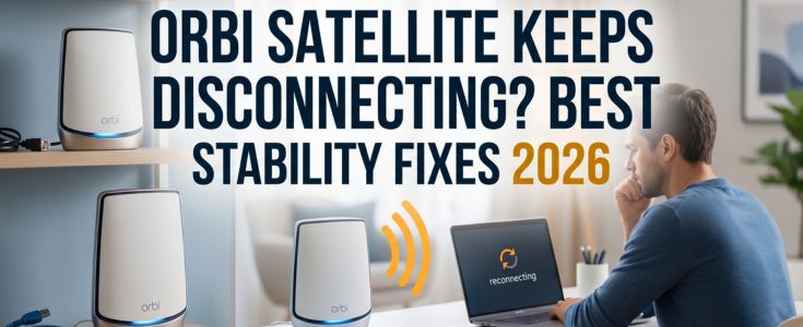 Orbi Satellite Keeps Disconnecting
