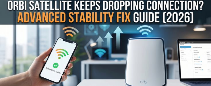 Orbi Satellite Keeps Dropping Connection