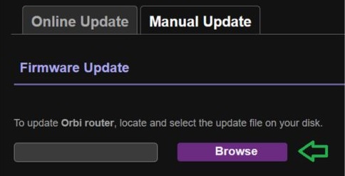 orbi firmware update