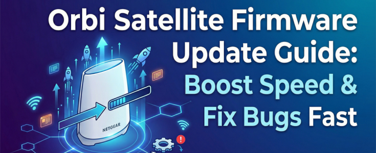 Orbi Satellite Firmware Update